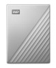 1 TB WD My Passport Ultra, 2.5", USB-C 3.2 Gen1, inkl. adapter till USB-A - Silver