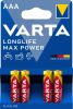 Varta Longlife Max Power AAA / LR03 Batteri 4-pack#2