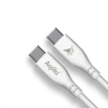 Aqiila Cablebird CS12 - USB-C to USB-C Silicon cable, 60W (2m) - White#1