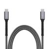 ARMOR 240W USB-C/C flätad kabel 1.2m Grå#2