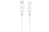 Just Green Bigben USB-A to USB-C Charge Cable 3A 1.2m - White#1