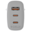 Celly USB-laddare GaN 1 x USB-A + 2 x USB-C PD 65W#3