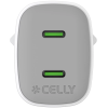 Celly USB-laddare GaN 2 x USB-C PD 45W#3