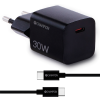Champion Laddare 30W + USB-C Kabel Svart#1
