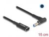 Delock Laptop Charging Cable USB Type-C to HP 4.5 x 3.0mm 15 cm#1