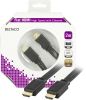 HDMI-kabel, 4K/3D, flat, 2 meter - Svart