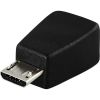 Deltaco Kbl Adapter USB 2.0 micro B ha-mini B ho#1