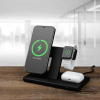 3in1 30W Wireless MagSafe Laddstation Svart#2