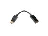 iiglo Displayport male to HDMI female adapter svart Kabeladapter, Displayport hane till HDMI hona, envägs, PVC, AV, 5cm#1