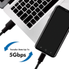 LogiLink USB 3.2 Gen1 USB - USB-C 15W 5 Gbps 3m Svart#2