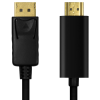 LogiLink DisplayPort 1.2 -> HDMI 1.4 4K 2m Svart#3