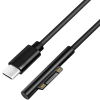 LogiLink USB-C Laddkabel Microsoft Surface 60W PD 1,8 m#1