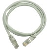 Nätverkskabel skärmad F/UTP Cat.6, RJ45, LSZH, 10 meter - Grå