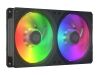 Fläkt 2x120 mm Cooler Master MasterFan SF240R ARGB, adresserbar RGB#2