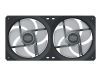 Fläkt 2x120 mm Cooler Master MasterFan SF240R ARGB, adresserbar RGB#3