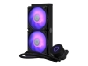 Cooler Master ML240L V2, 240mm, 2 x 120 mm fläkter, RGB - Svart#2