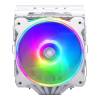 Cooler Master Hyper 622 Halo White, 2x120mm fläkt, Intel 115x/1200/1700, AMD AM4/AM5 - Vit