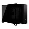 Corsair 2500X Mid-Tower Dual Chamber PC Case, MicroATX - Svart/Alu