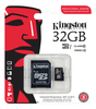 Micro Secure Digital SDHC 32 GB Kingston Industrial Temperature, 90/45 MB/sek, Class 10, UHS-I U1, inkl. SD-adapter#1