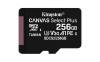 Micro Secure Digital SDXC 256 GB Kingston Canvas Select Plus, 100/85 MB/sek, Class 10, UHS-I U3