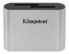 USB-A 3.2 kortläsare Kingston Workflow Dual-Slot, extern, microSDHC/SDXC UHS-II