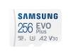 Micro Secure Digital SDXC 256 GB Samsung EVO Plus, 130/130 MB/sek, Class 10, UHS-I V30, U3, A2