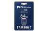 Secure Digital SDXC 64 GB Samsung PRO Ultimate, 200/130 MB/sek, Class 10, UHS-I V30, U3, A2#3