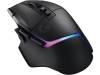 Logitech G502 X Lightspeed Wireless, 25600 dpi, 13 programmerbara knappar, HERO-sensor, RGB - Svart#2