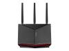 Trådlös router Asus RT-BE86, Dual Band WiFi 7 BE6800, AiMesh, 1x10GbE WAN, 4x2.5GbE LAN, USB 3.2#1