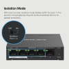 Mercusys | MS105GP | Unmanaged Switch | 5x Port | 1Gbit/s | 65W PoE#2