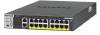 Netgear ProSafe M4300-16X, 16-port 10Gbe PoE+ 199W, rackmonterbar#1