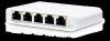 Ubiquiti Networks UniFi Flex Mini, 5-port Gigabit, passive PoE, strömförsörjd via POE 802.3af/at, inkl. USB-C strömadapter