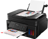 Canon PIXMA G7050, skrivare + scanner + kopiator + fax, 13/6,8 ppm ISO, 1200x2400 dpi scanner, duplex, USB/LAN/WiFi, Airprint