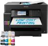 Epson EcoTank ET-16655, A3 skrivare + scanner + kopiator + fax, 25/25 ppm ISO, 1200x2400 dpi scanner, display, ADF, AirPrint, USB/LAN/WiFi