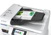 Epson WorkForce Pro EM-C7100DWF, skrivare + scanner + kopiator + fax, 25/24 ppm ISO, 800x2400 dpi scanner, display, duplex, AirPrint, USB/LAN/WiFi#8