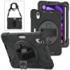 eSTUFF Chicago Full Body Defender till iPad mini 8.3" (6th/7th Gen), med rem för handled + axel, pennhållare - Svart#2