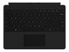 Microsoft Surface Pro X Keyboard, bakbelyst, nordiskt - Svart