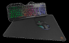 DELTACO GAMING 3-in-1 Gaming kit, Rainbow LED backlight, black#1