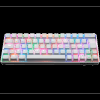 Fourze GK60 Gaming Keyboard 60%, USB-C/Bluetooth, RGB - Vit#1