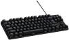 Logitech G413 TKL SE, mekaniskt Tactile, vit bakgrundbelysning, nordiskt - Svart