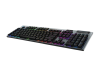 Logitech G915 X Lightspeed, RGB Clicky, nordiskt, Bluetooth/Lightspeed/USB-C sladd - Svart#3