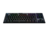 Logitech G915 X Lightspeed TKL, RGB Tactile, nordiskt, Bluetooth/Lightspeed/USB-C sladd - Svart#2