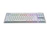 Logitech G915 X Lightspeed TKL, RGB Tactile, nordiskt, Bluetooth/Lightspeed/USB-C sladd - Vit#2