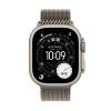 Apple Watch Ultra 3 GPS + Cellular 49mm Naturlig Titanboett med Naturlig Milanesisk loop - Medium#2