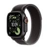 Apple Watch Ultra 3 GPS + Cellular 49mm Svart Titanboett med Svart/Gråsvart Terrängloop - M/L