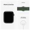 Apple Watch Series 7 GPS + Cellular 41mm Aluminiumboett med Sportband - Grön#4