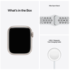 Apple Watch Nike Series 7 GPS + Cellular 41mm Aluminiumboett med Nike Sportband - Stjärnglans#4