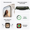 Apple Watch Nike Series 7 GPS + Cellular 41mm Aluminiumboett med Nike Sportband - Midnatt#3