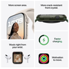 Apple Watch Series 7 GPS + Cellular 45mm Rostfri stålboett med Milaneselänk - Grafit#3