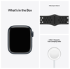 Apple Watch Nike Series 7 GPS 41mm Aluminiumboett med Nike Sportband - Midnatt#4